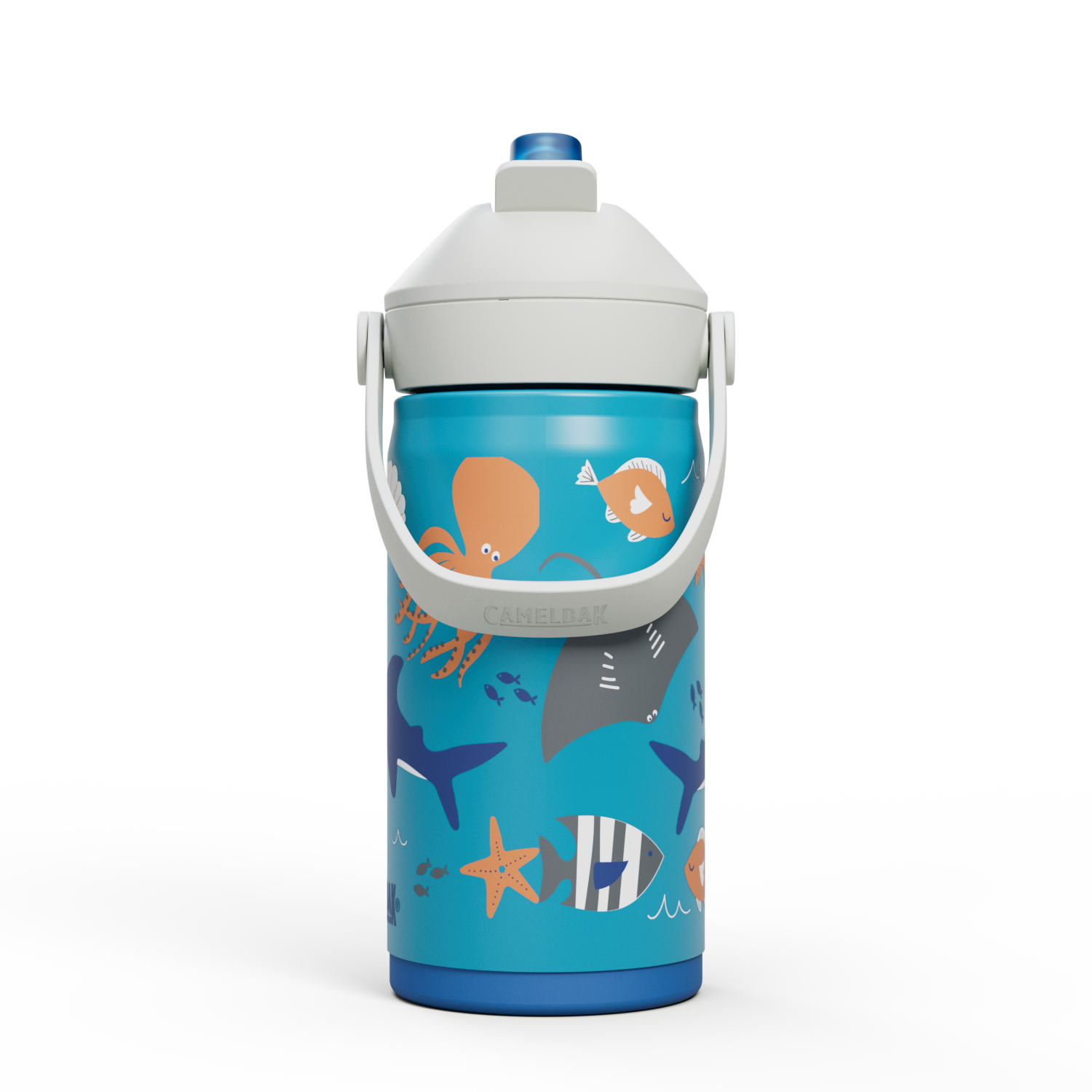 Thrive Flip Straw Kids VSS 12oz, Ocean Life
