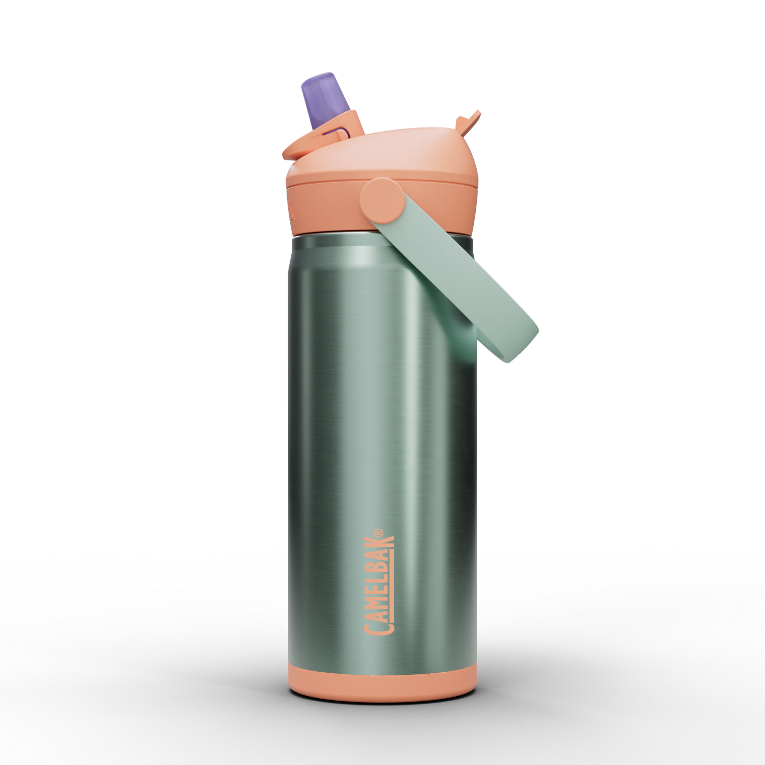 Thrive™ Flip Straw Kids 16oz Bottle, Insulated Stainless Steel