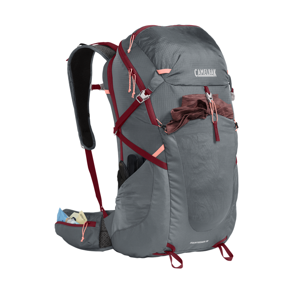 Women's Fourteener 30 100oz, Castlerock/Cabernet
