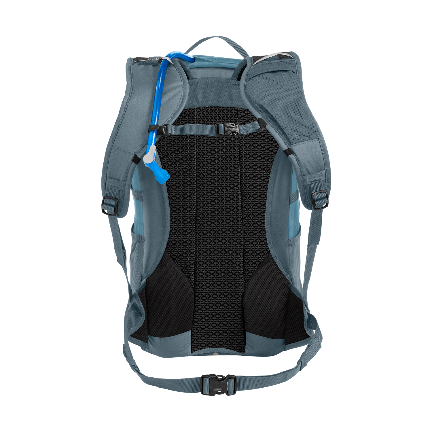 Women's Fourteener 24 100oz, Smoke Blue/Fiery Coral