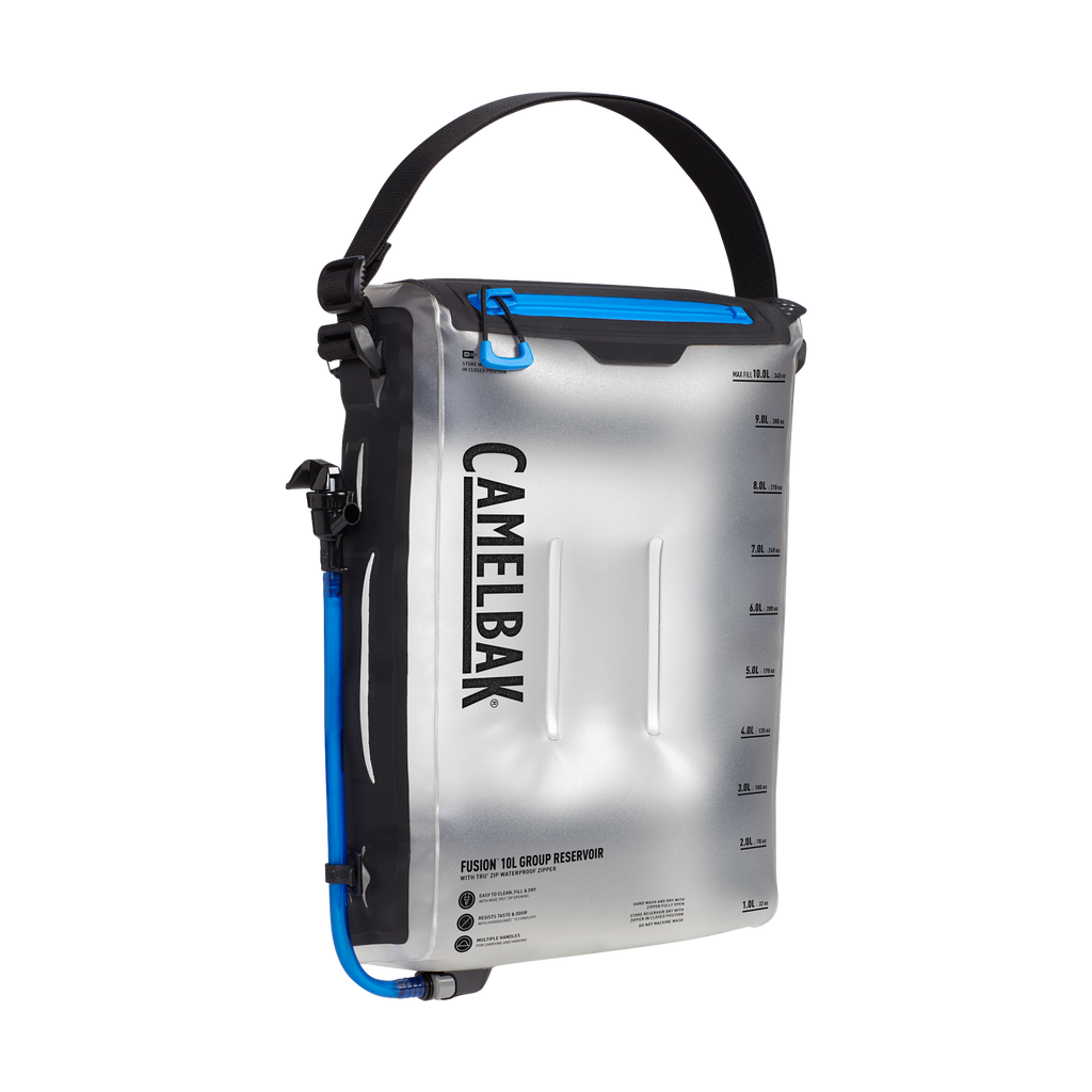 Fusion 10L Group Reservoir with Tru Zip Waterproof Zipper, Clear