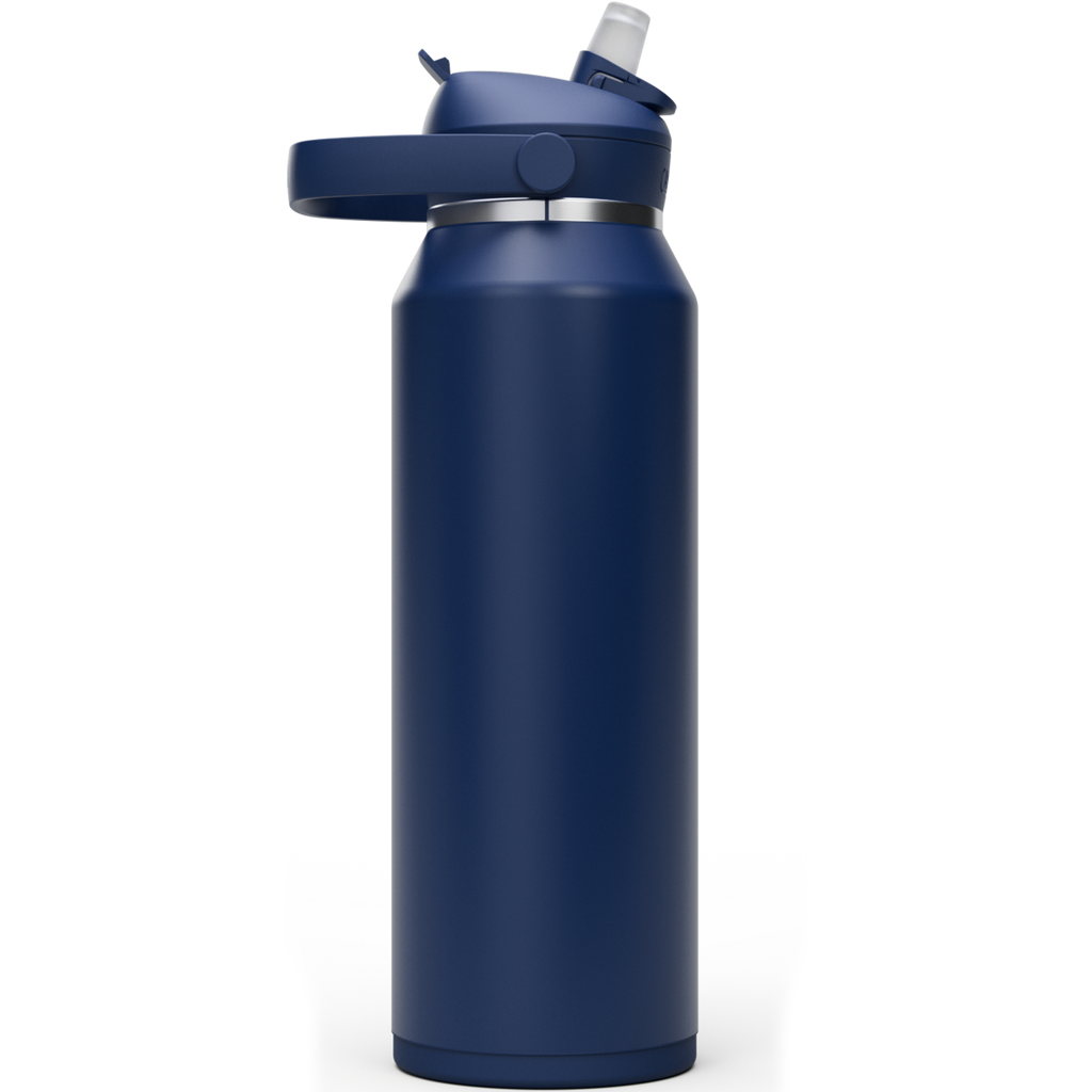 Thrive™ Flip Straw 40oz Bottle, Insulated Stainless Steel