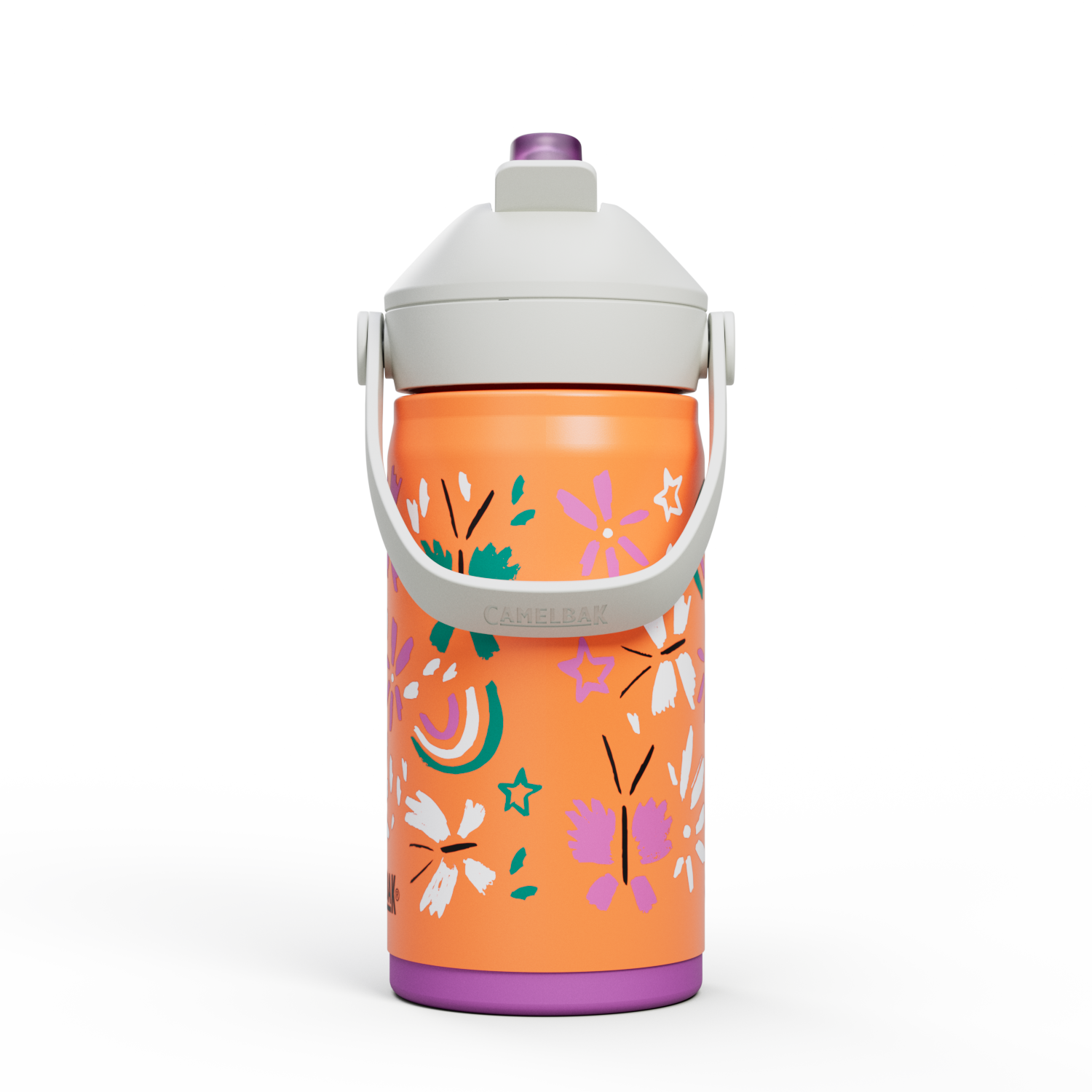 Thrive Flip Straw Kids VSS 12oz, Butterfly Rainbow