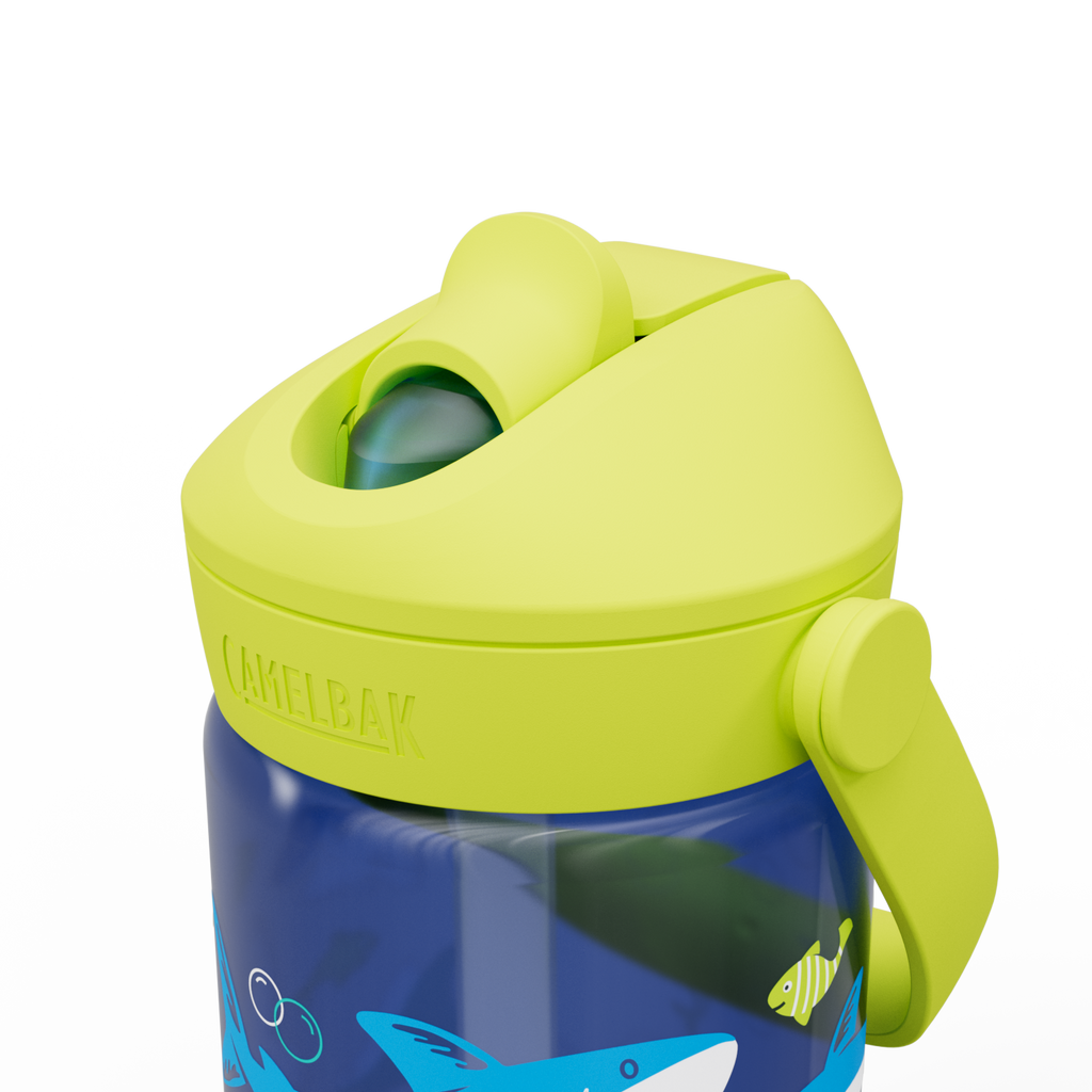 Thrive Flip Straw Kids 14oz, Sharks and Rays