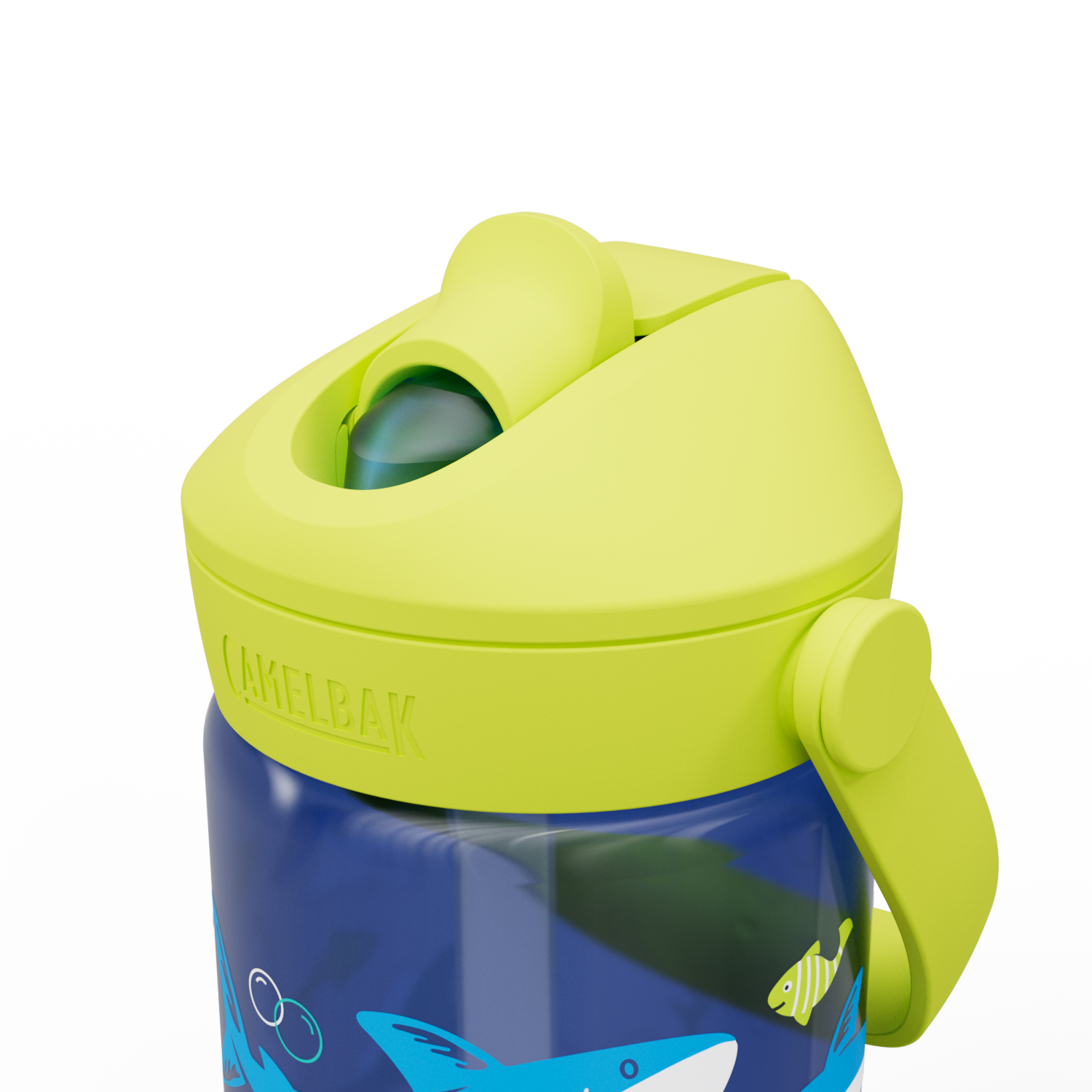 Thrive Flip Straw Kids 14oz, Sharks and Rays