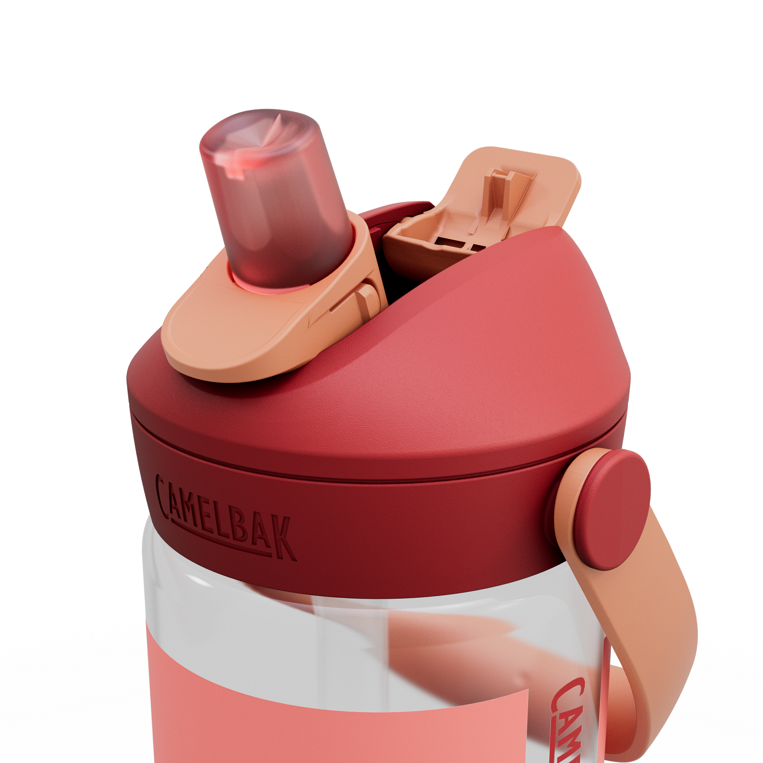 Thrive Flip Straw Kids 14oz, Demi Peach