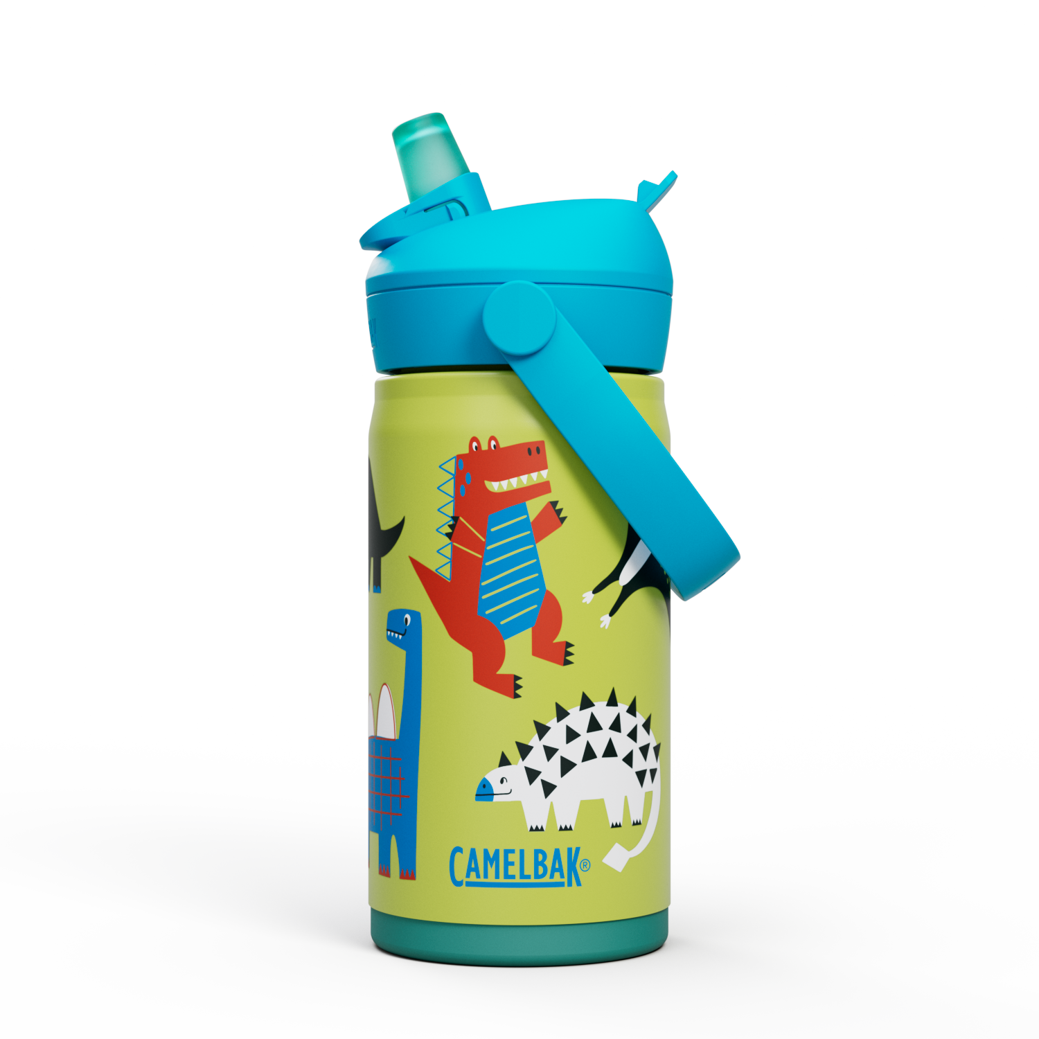 Thrive™ Flip Straw Kids 12oz Bottle, Insulated Stainless Steel