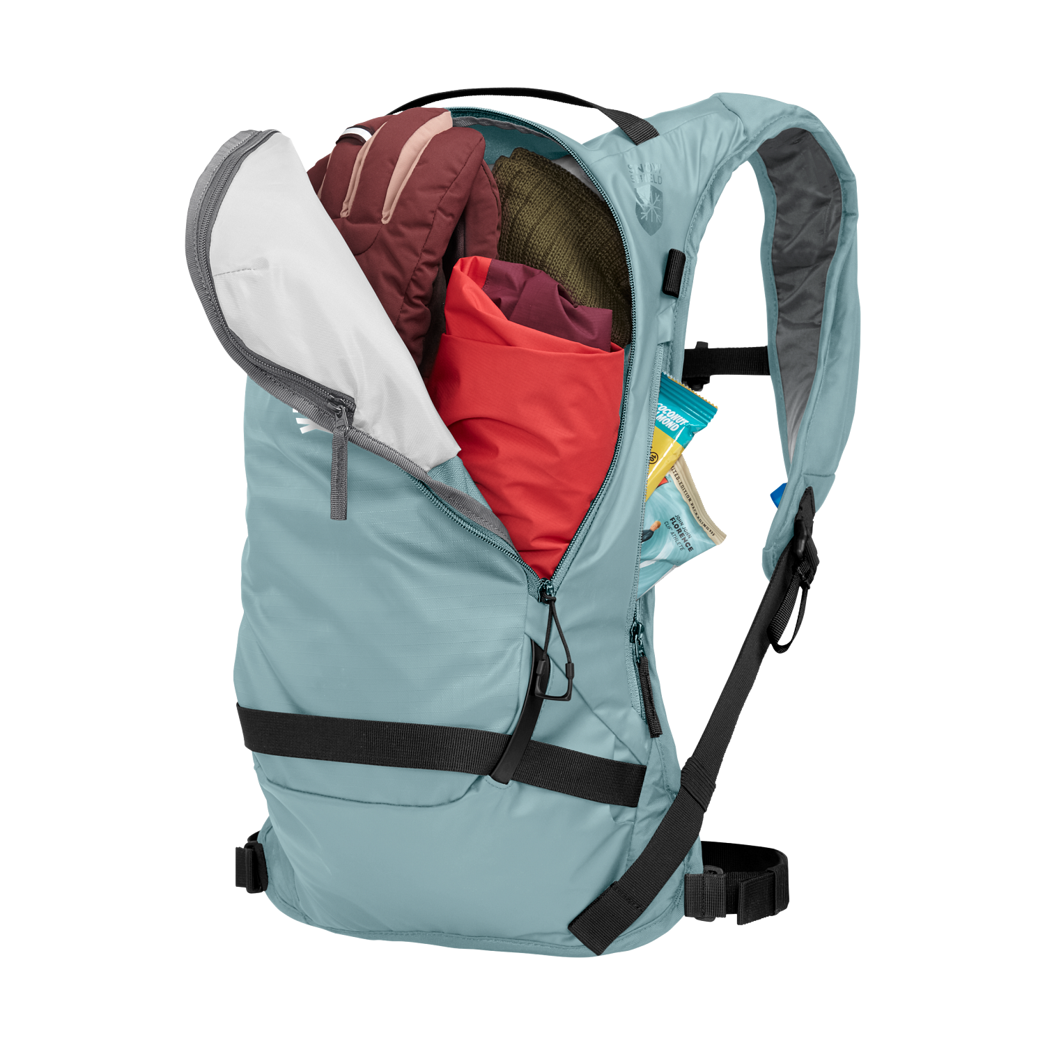 Powderhound 12, 70oz., Blue Mist/Black