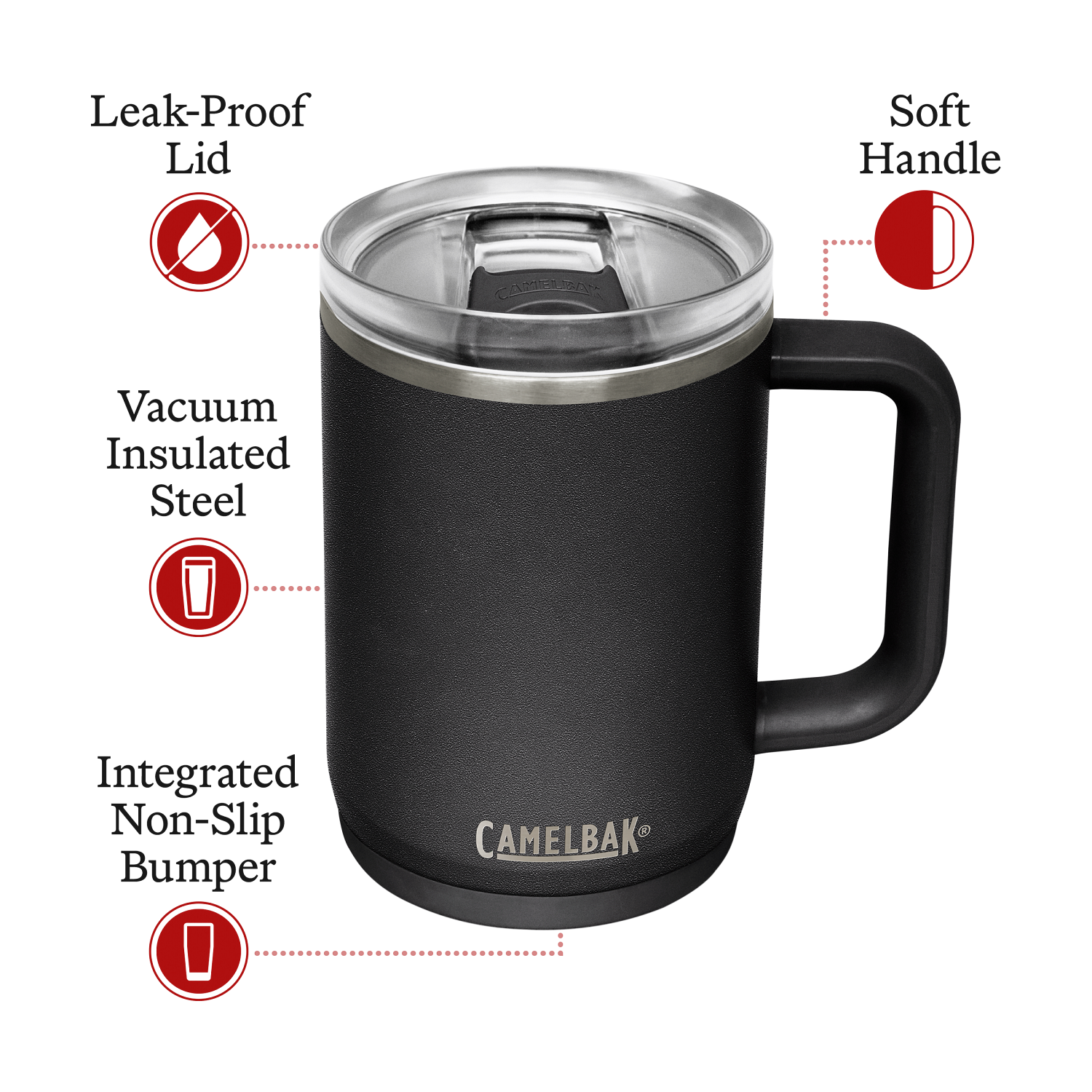 Thrive Mug VSS 16oz, Black