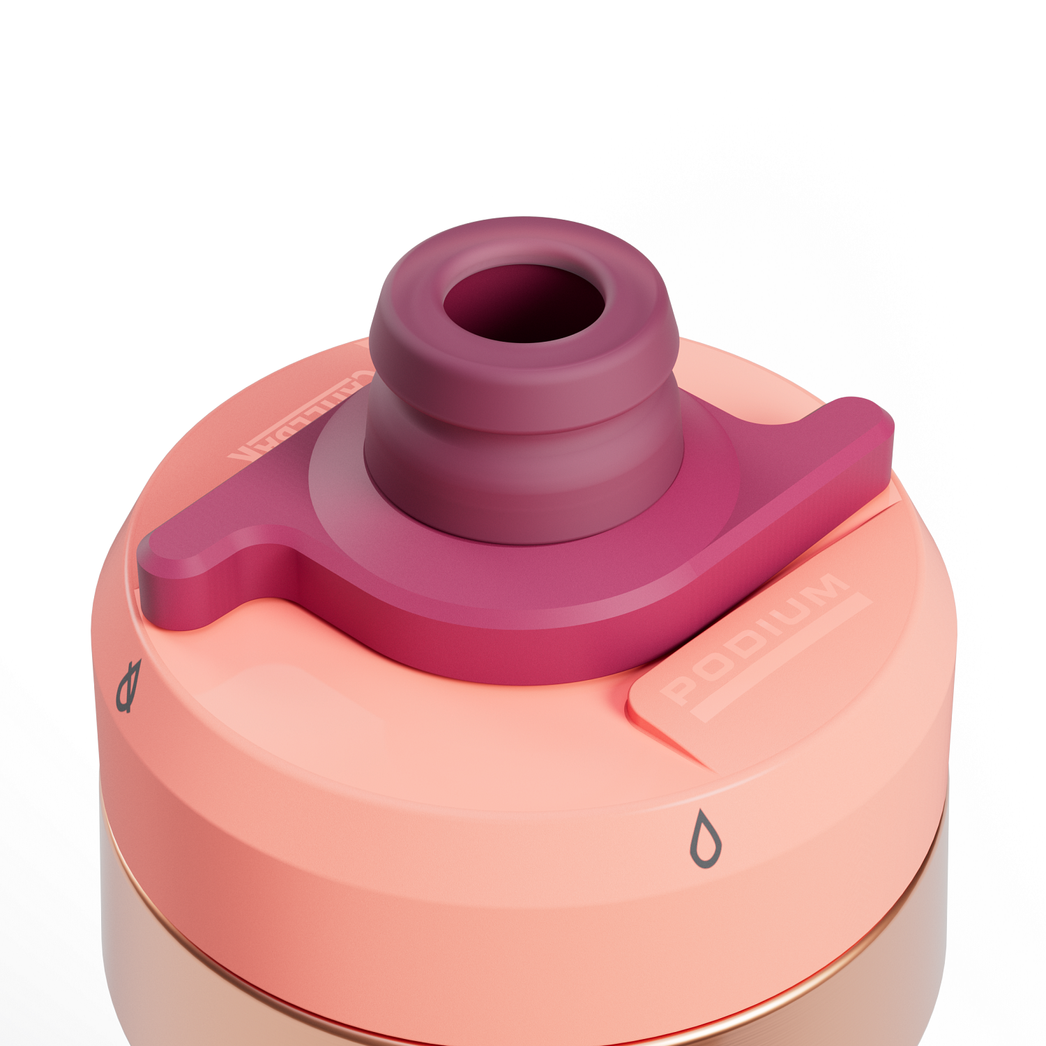PODIUM INSULATED STEEL, 18OZ, MERCURY BLUSH