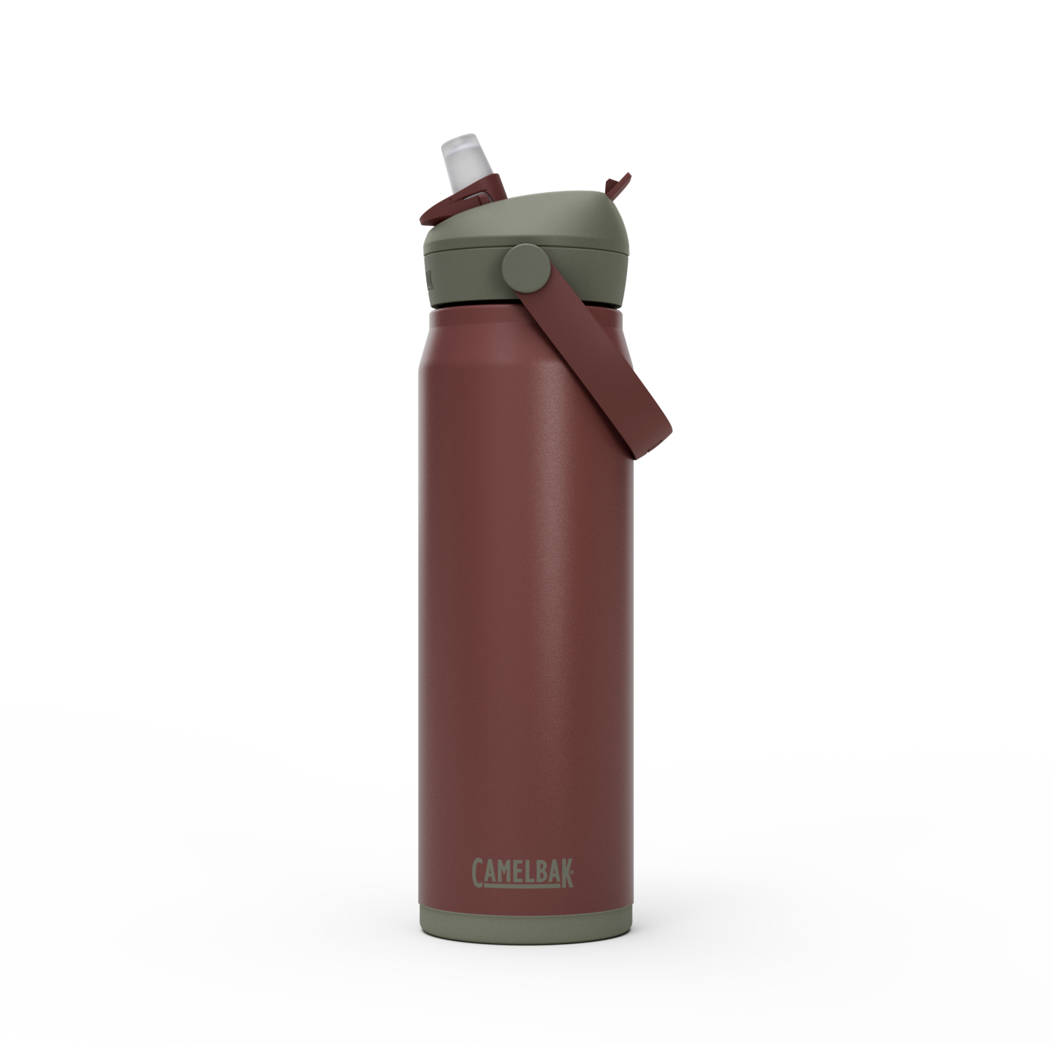 Thrive™ Flip Straw 25oz Bottle, Insulated Stainless Steel