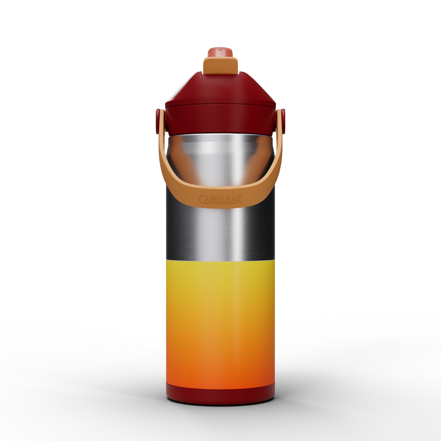 THRIVE FLIP STRAW VSS 16OZ, ORANGE SUNSET