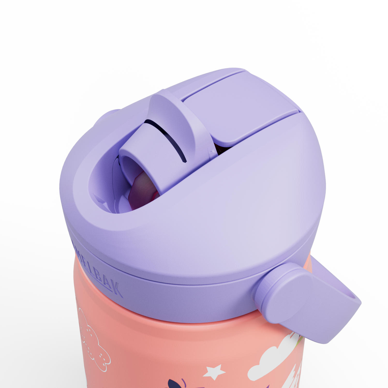 Thrive Flip Straw Kids VSS 12oz, Magic Unicorns