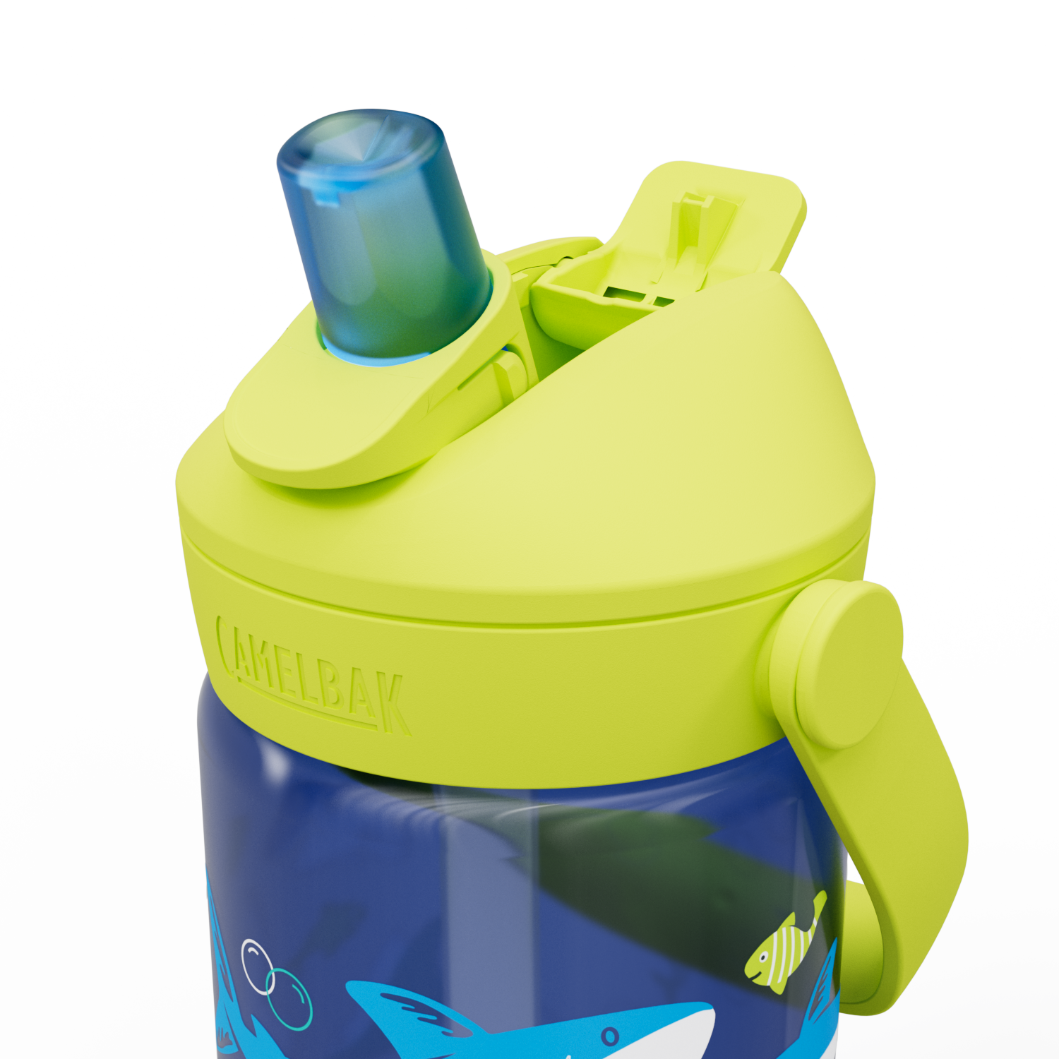 Thrive Flip Straw Kids 14oz, Sharks and Rays