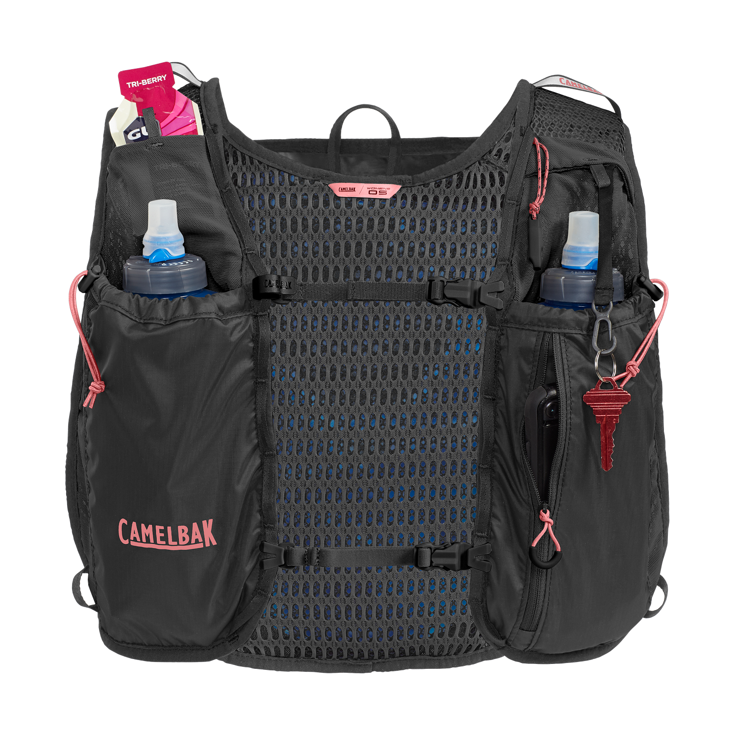 Women's Circuit Run Vest 50oz, Black