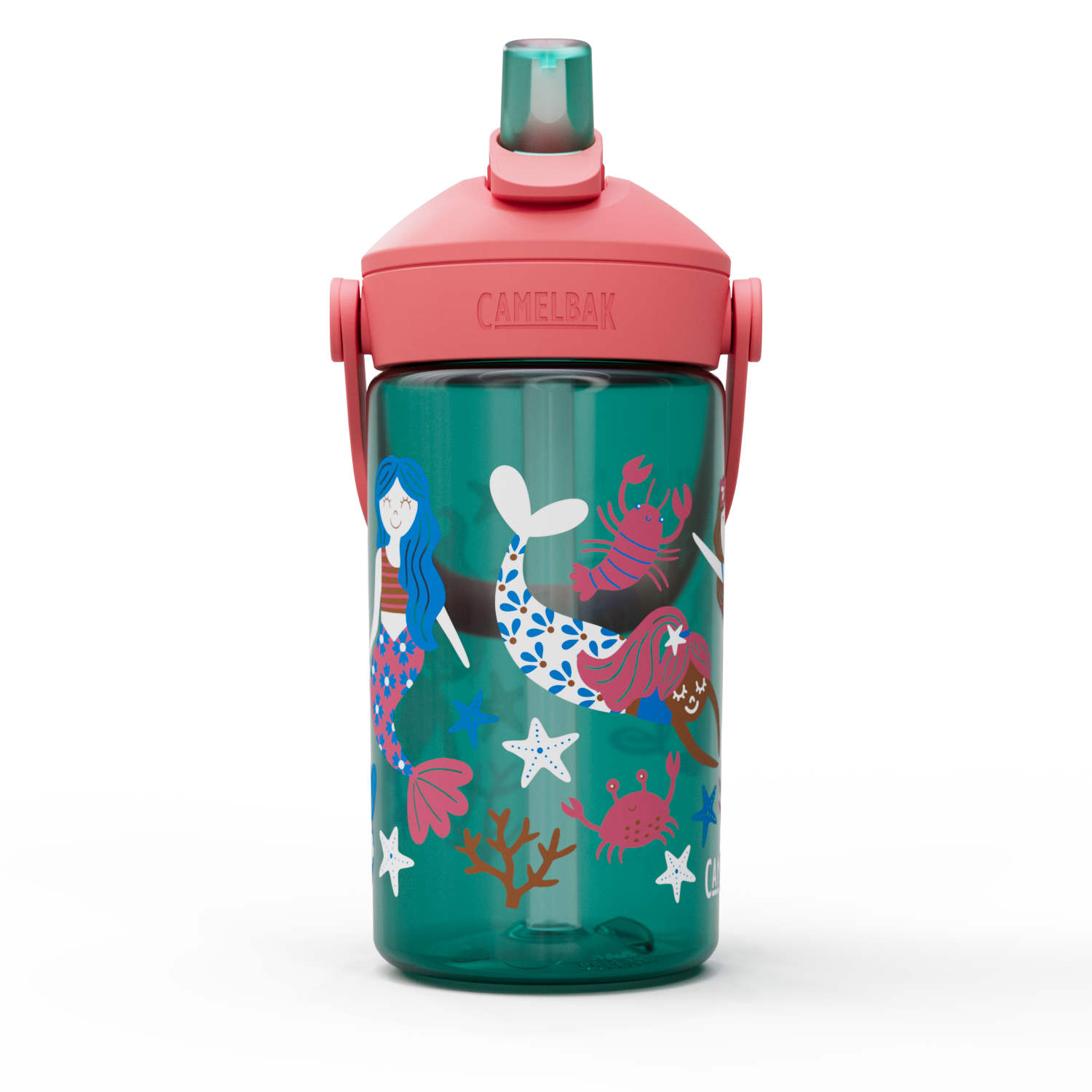 Thrive Flip Straw Kids 14oz, Mermaid Friends