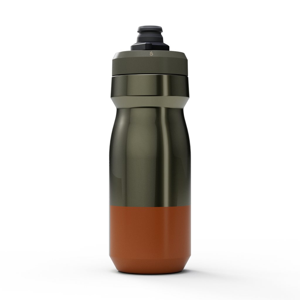 PODIUM INSULATED STEEL, 18OZ, MERCURY DESERT MOSS/RUST