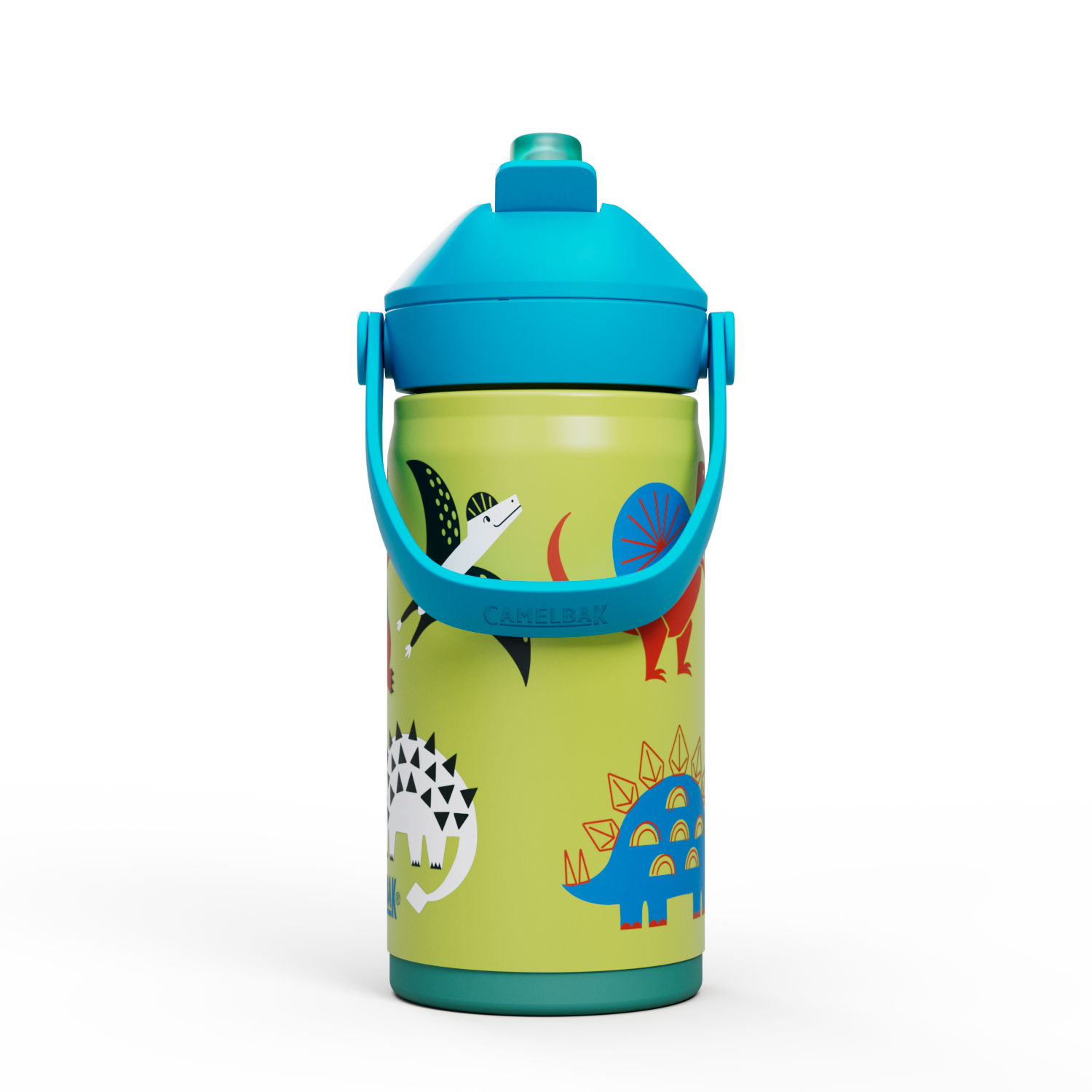 Thrive Flip Straw Kids VSS 12oz, Dino Jam