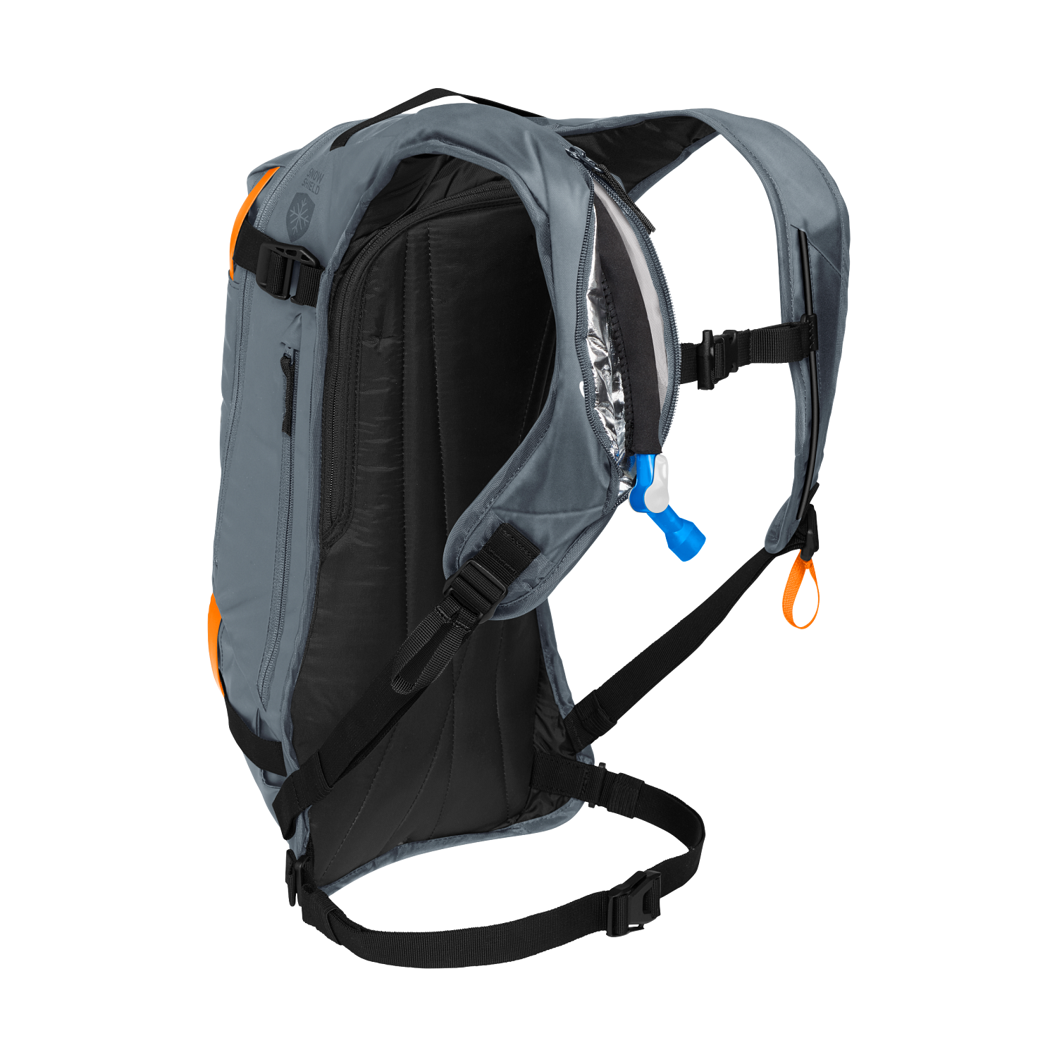 Powderhound 12, 70oz., Grey/Orange