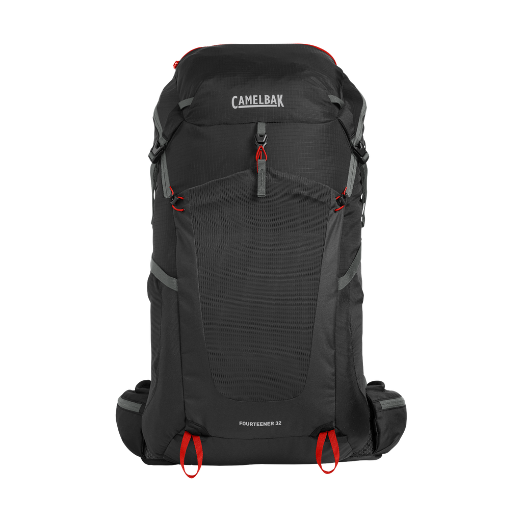 Fourteener 32 100oz, Black/Red Poppy