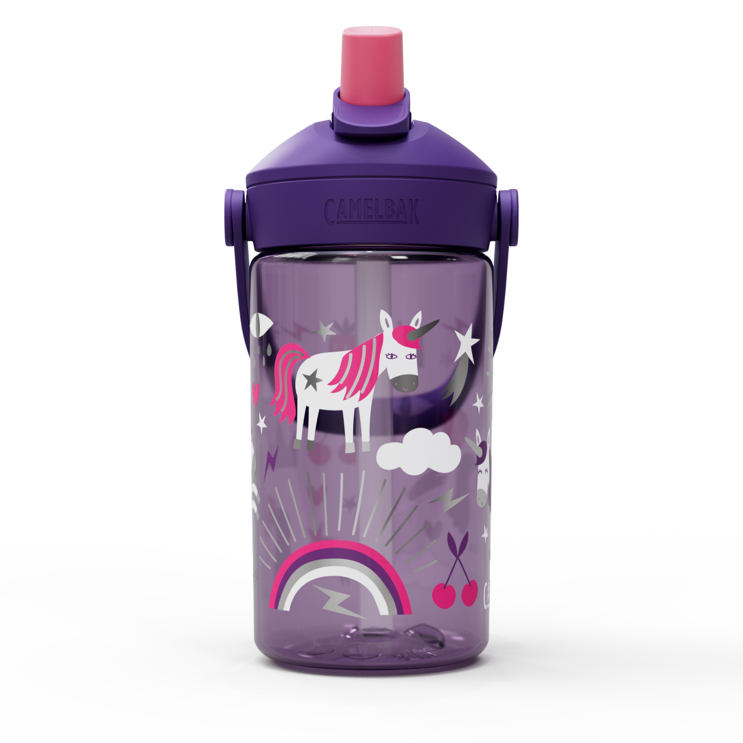Thrive Flip Straw Kids 14oz, Unicorn Party