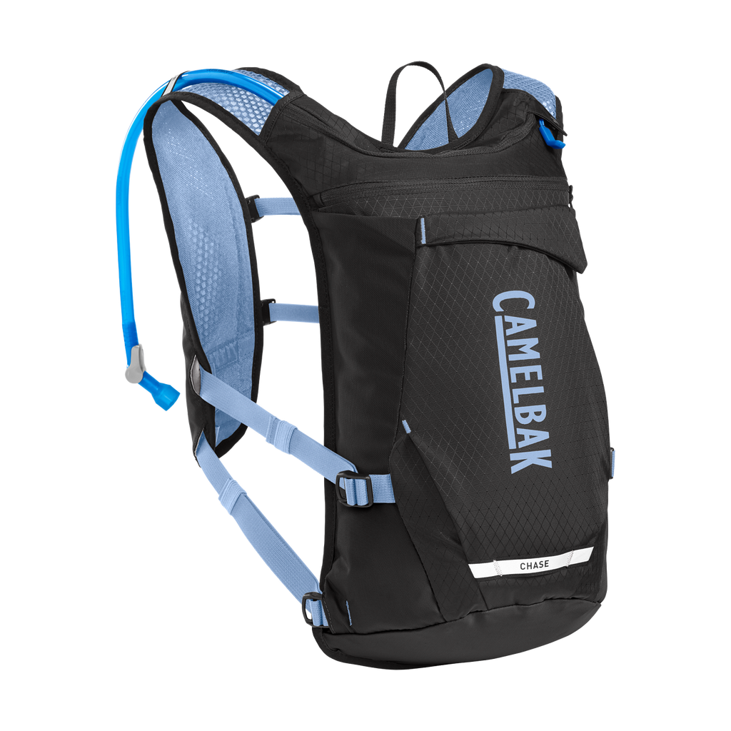 Women's Chase Adventure 8 Vest 70oz, Black/Iris