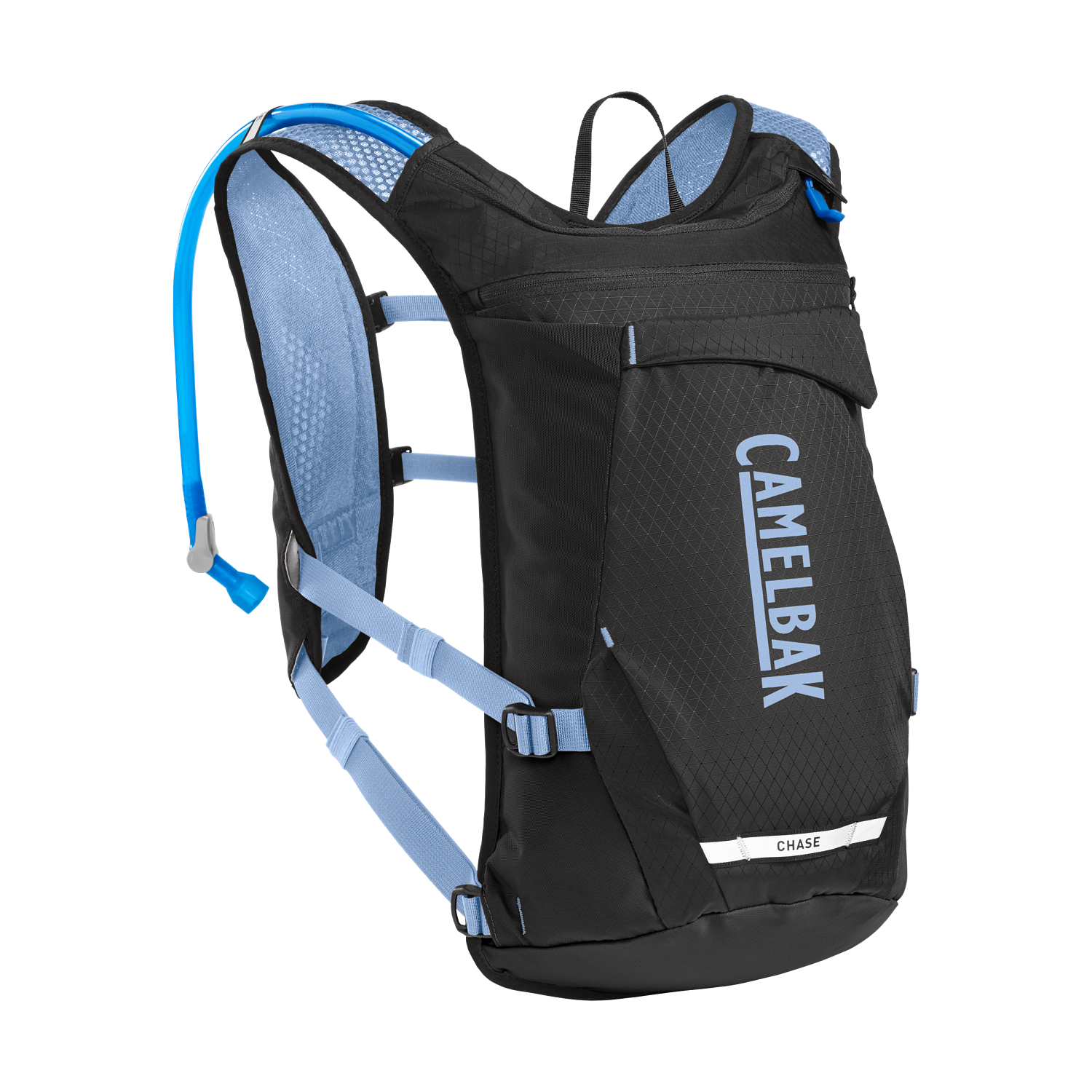 Women's Chase Adventure 8 Vest 70oz, Black/Iris